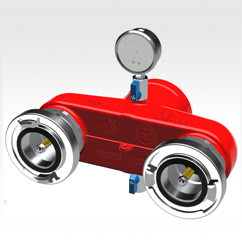 Rear Outlet Stainless Steel Dual Booster Valve