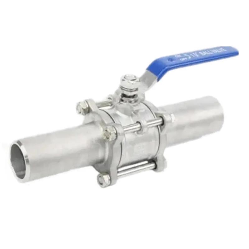 PN63 Thép không gỉ 3pc Valve Weld mở rộng SS304 1000WOG